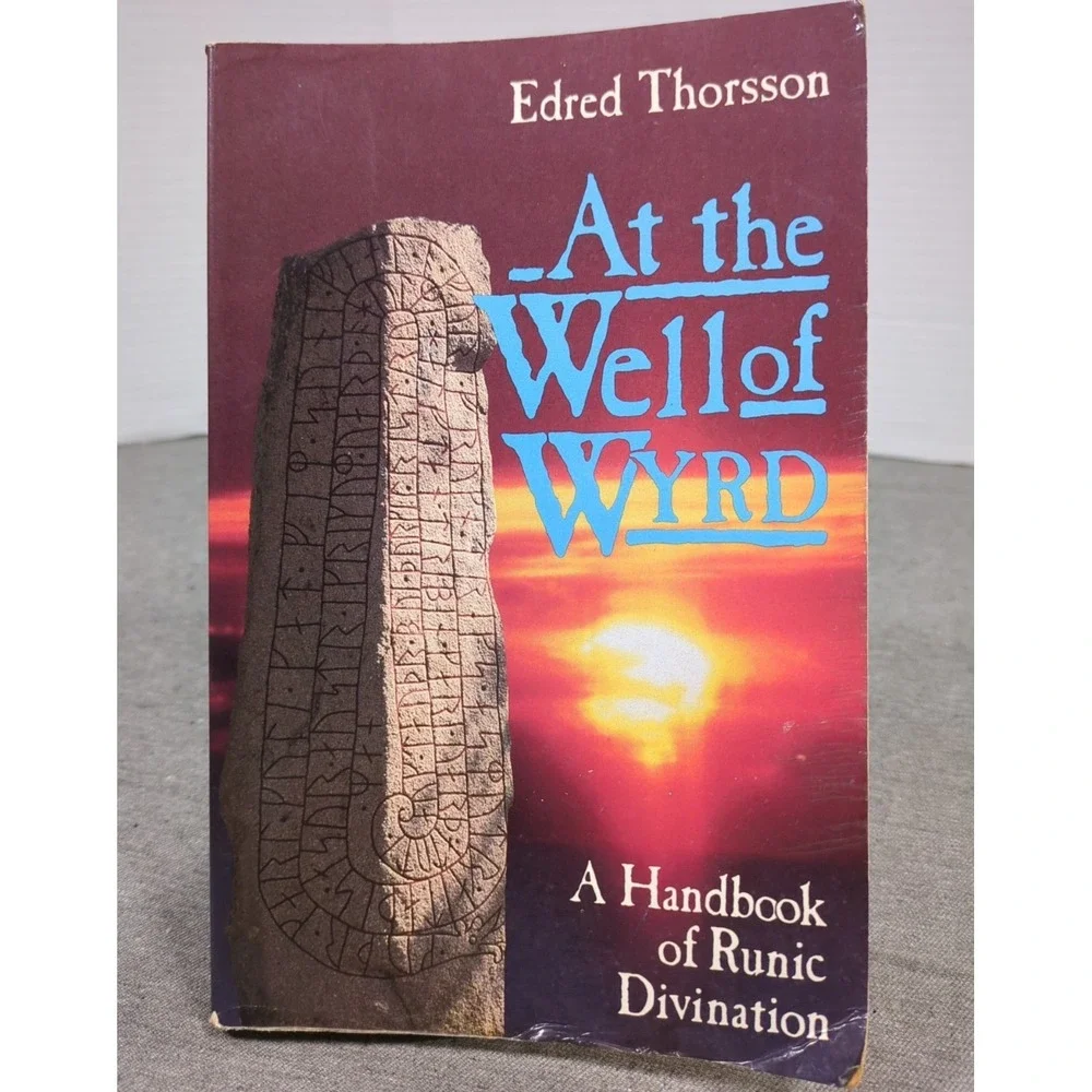 At The‎ Well of Wyrd A Handbook of Runic Divination Edred Thorsson VTG Paperback